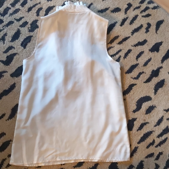 Light Pink Silk Sleeveless Dress Shirt by JCrew - Picture 6 of 9